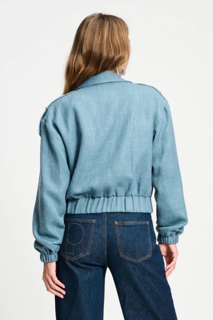 Boucle dawn Jacket 650 Blue