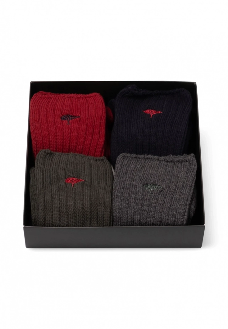 Ribbed socks 685 Navy